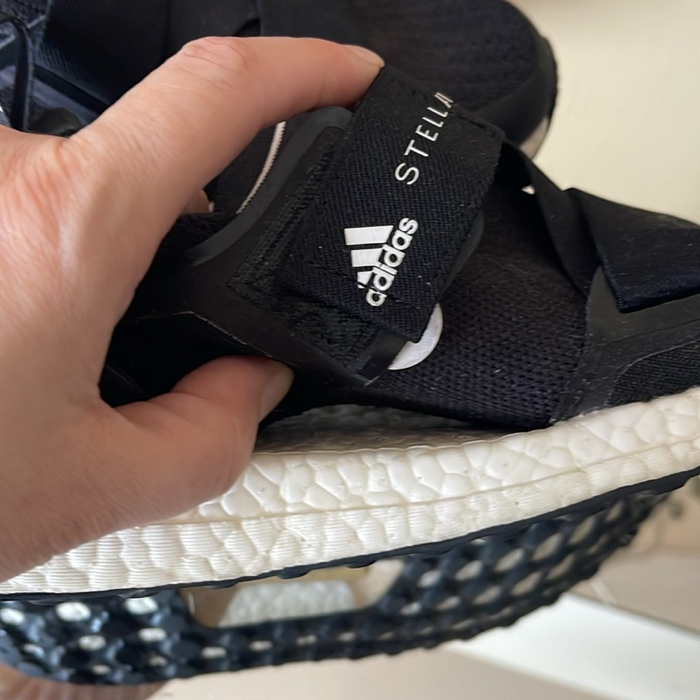 Adidas Stella McCartney Black and White Athletic Shoes - Picture 6 of 9